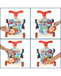 Pchacz chodzik jeździk stolik interaktywny 5w1  Edukacyjne zabawki KX4609-IKA 4