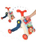 Pchacz chodzik jeździk stolik interaktywny 5w1  Edukacyjne zabawki KX4609-IKA 5