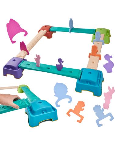 Równoważnia sensoryczna dla dzieci tor przeszkód trening równowagi  Pozostałe zabawki dla dzieci KX4380-IKA 1
