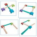 Równoważnia sensoryczna dla dzieci tor przeszkód trening równowagi  Pozostałe zabawki dla dzieci KX4380-IKA 7