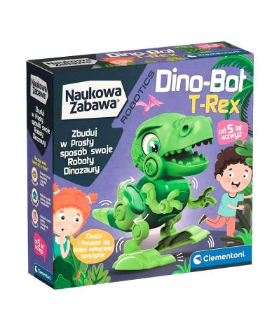 Dino-Bot T-Rex Naukowa Zabawa Clementoni Robotics Clementoni Edukacyjne zabawki 23628-CEK 1