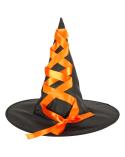 Kostium strój czarownica wiedźma 3 elementy pomarańczowy  Pozostałe zabawki dla dzieci KX4431-IKA 3