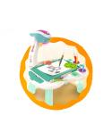 Stolik do rysowania z projektorem XXL slajdy mazaki Madej Edukacyjne zabawki 23652-CEK 3