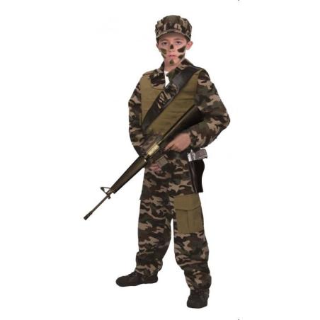 Strój Siły Specjalne żołnierz 5w1 przebranie kostium 128 INNY Pozostałe zabawki dla dzieci 23702-CEK 1