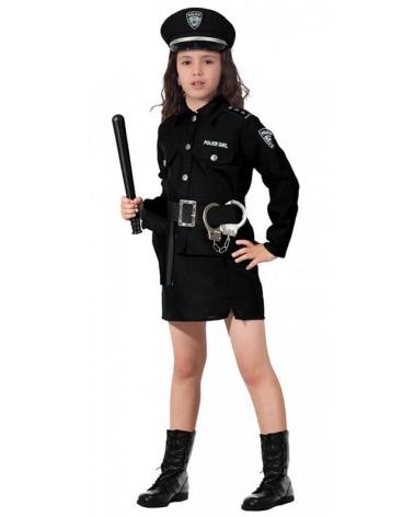 Strój Policjantka USA kajdanki kostium przebranie 128 INNY Pozostałe zabawki dla dzieci 23721-CEK 1