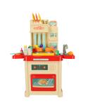 Kuchnia plastikowa dla dzieci światła duża 44 elementy  Edukacyjne zabawki KX4303-IKA 8