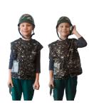 Kostium strój karnawałowy hełm żołnierz 3-8 lat  Pozostałe zabawki dla dzieci KX4299-IKA 8