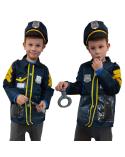 Kostium strój karnawałowy policjant kajdanki zestaw 3-8 lat  Pozostałe zabawki dla dzieci KX4296-IKA 8