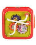 Zabawka edukacyjna interaktywna sensoryczna manipulacyjna kostka sorter klocków  Edukacyjne zabawki KX4291-IKA 12