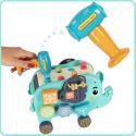 Słonik interaktywny montessori wbijak sorter klocki młotek 26cm  Edukacyjne zabawki KX4289-IKA 4