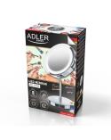 Adler AD 2159 Lusterko LED  z podświetleniem stojące na nóżce kosmetyczne do makijażu powiększające  Pozostałe wyposażenie domu 