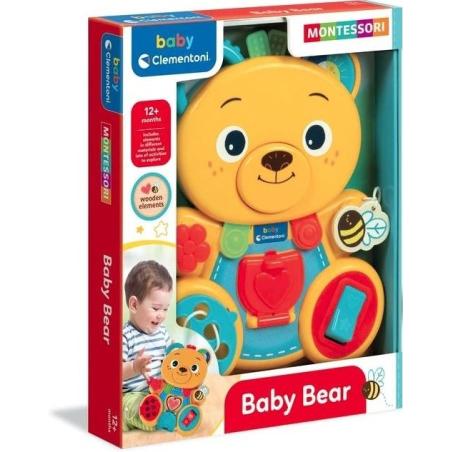 Baby Bear edukacyjny Miś Montessori Clementoni Edukacyjne zabawki 23630-CEK 1