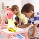 Stolik do rysowania projektor rzutnik Żyrafa Pegaz Edukacyjne zabawki 23729-CEK 2