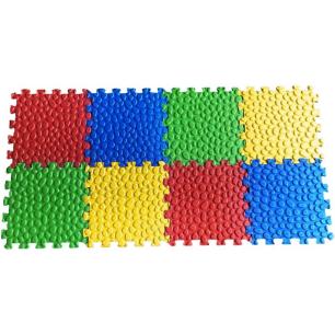 Mata piankowa sensoryczna kamyki puzzle piankowe