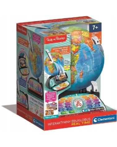 Interaktywny EDUGLOBUS Real Time aplikacja pióro bluuetooth Clementoni Edukacyjne zabawki 23629-CEK 1