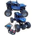 Autko Zdalnie Sterowane MONSTER TRUCK METAL LED RC blue  A1 INNY Samochody i pojazdy 23665-CEK 1