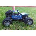 Autko Zdalnie Sterowane MONSTER TRUCK METAL LED RC blue  A1 INNY Samochody i pojazdy 23665-CEK 5