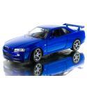 WELLY NISSAN SKYLINE GT R 1:24 SAMOCHÓD KOLEKCJONERSKI WELLY Samochody i pojazdy 23860-CEK 3