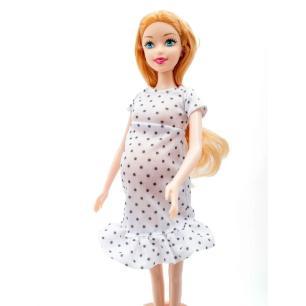 LALKA W CIĄŻY ciężarna Mama Dziecko niemowlak Kaibibi  A1