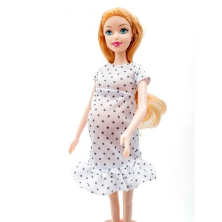 LALKA W CIĄŻY ciężarna Mama Dziecko niemowlak Kaibibi  A1