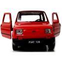 WELLY MALUCH FIAT 126P 1:21 SAMOCHÓD KOLEKCJONERSKI bordowy WELLY Samochody i pojazdy 23845-CEK 5