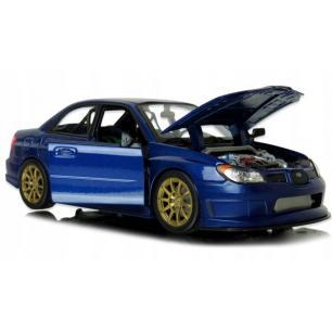 WELLY SUBARU IMPREZA WRX STI 1:24 SAMOCHÓD KOLEKCJONERSKI WELLY Samochody i pojazdy 23864-CEK 1