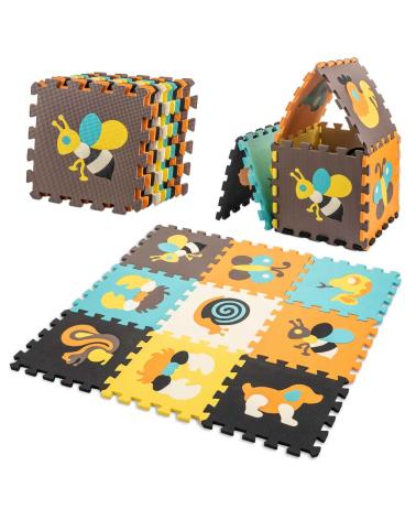 Puzzle piankowe mata dla dzieci 9 el. kolor  Puzzle KX5208_1-IKA 1