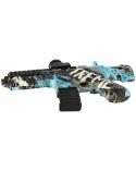 Pistolet na kulki żelowe wodne karabin niebieski  zasilanie bateryjne USB 550szt. 7-8mm  Pozostałe zabawki dla dzieci KX4089-IKA