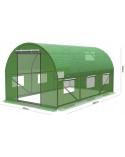 Szklarnia ogrodowa warzywniak tunel foliowy segment zielony 300 x 200 x 200 cm  Akcesoria ogrodowe KX3840-IKA 3