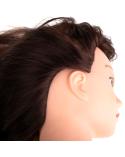 Główka głowa treningowa fryzjerska naturalne włosy brąz  Akcesoria zdrowotne KX6961-IKA 3