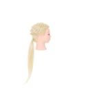 Główka głowa treningowa fryzjerska naturalne włosy blond  Akcesoria zdrowotne KX6961_1-IKA 2