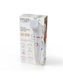 Adler AD 2178 Szczoteczka do oczyszczania twarzy myjka elektryczna masażer 3w1 + wymienne końcówki  Akcesoria zdrowotne KX4189-I