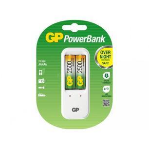 Ładowarka GP PowerBank PB410 + 2x2500mAh GP Części i akcesoria modeli kc0066-KJA 1