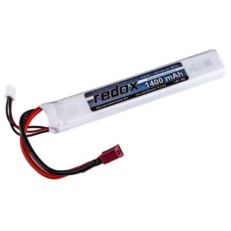 Pakiet Akumulator ASG Redox LiPo 7,4V 1400mAh 20c scalony Redox Akumulatory i ogniwa 5903754001864-KJA 1