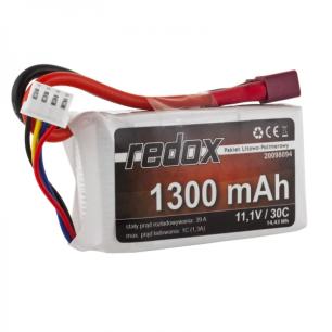 Pakiet Akumulator Redox LiPo 11,1V 1300mAh 30c Redox Akumulatory i ogniwa 5903754001048-KJA 1