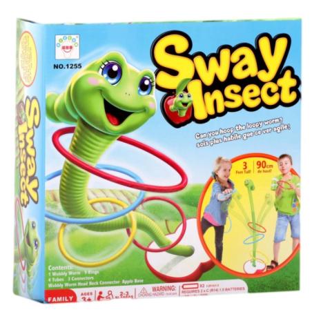 Gra Zręcznościowa Tańczący Robak, Sway Insect, Ruchliwy, Gibający Robaczek  Gry 1255-KJA 1