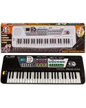 Keyboard MQ-4919 Organki, 49 Klawiszy, Mikrofon  Edukacyjne zabawki MQ-4919-KJA 1