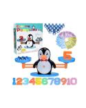 Gra Nauka Liczenia - Równoważnia Waga Szalkowa Pingwin - Counting Penguins  Gry DD1808-8-KJA 2