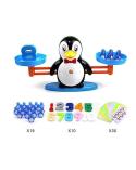 Gra Nauka Liczenia - Równoważnia Waga Szalkowa Pingwin - Counting Penguins  Gry DD1808-8-KJA 4