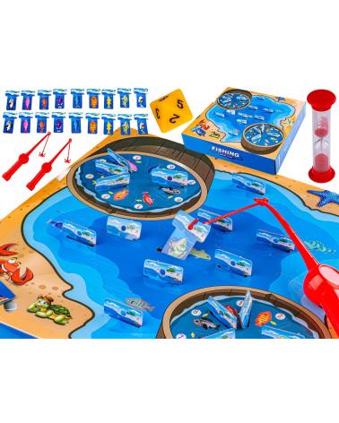 Gra Zręcznościowa Łowienie Rybek, Wędkowanie, Fishing Game  Pozostałe zabawki dla dzieci 5054-KJA 1