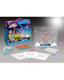 Magiczna, Podświetlana Tablica Do Malowania Rysowania + Okulary 3D KOSMOS  Plastyczne zabawki YM124-KJA 2