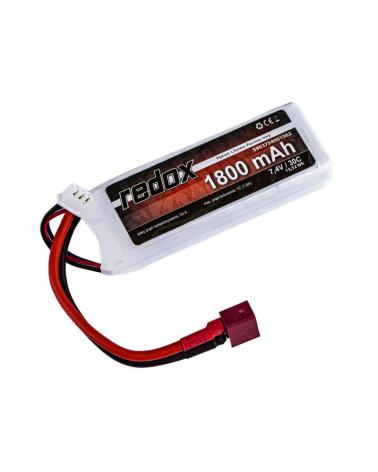 Pakiet Akumulator LiPo Redox 1800 mAh 7,4V 30C Redox Akumulatory i ogniwa 5903754001062-KJA 1