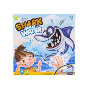 Zręcznościowa Gra Rodzinna Wyrwij Chory Ząbek Rekina, Shark Spray Water Sika Wodą