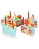 Tort urodzinowy do krojenia kuchnia 75 elementów niebieski  Pozostałe zabawki dla dzieci KX9746-IKA 7