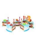 Tort urodzinowy do krojenia kuchnia 80 elementów niebieski  Pozostałe zabawki dla dzieci KX7593-IKA 7