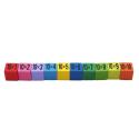 Zestaw edukacyjny nauka liczenia tabliczka mnożenia do 100 kwadratowa  Edukacyjne zabawki KX7857-IKA 8