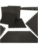 Puzzle piankowe mata dla dzieci czarne 60x60 4 sztuki  Dekoracje i ozdoby KX7463-IKA 1