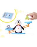 Waga szalkowa edukacyjna nauka liczenia pingwin duża  Edukacyjne zabawki KX6380_2-IKA 6