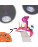 Projektor rzutnik kalka do nauki rysowania dla dzieci slajdy fioletowy  Edukacyjne zabawki KX5148_1-IKA 4