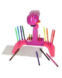 Projektor rzutnik kalka do nauki rysowania dla dzieci slajdy fioletowy  Edukacyjne zabawki KX5148_1-IKA 6